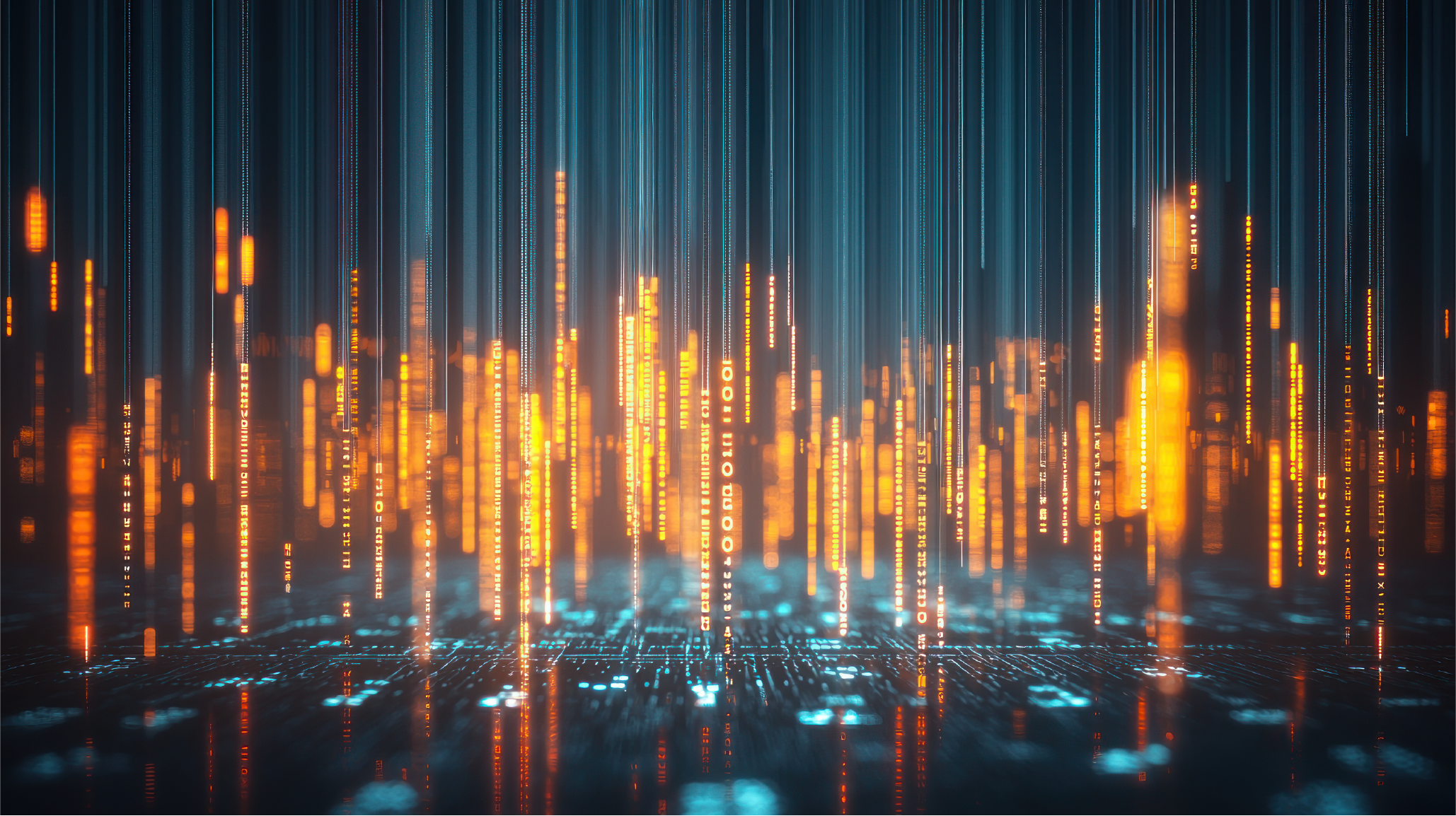 Digital transformation background