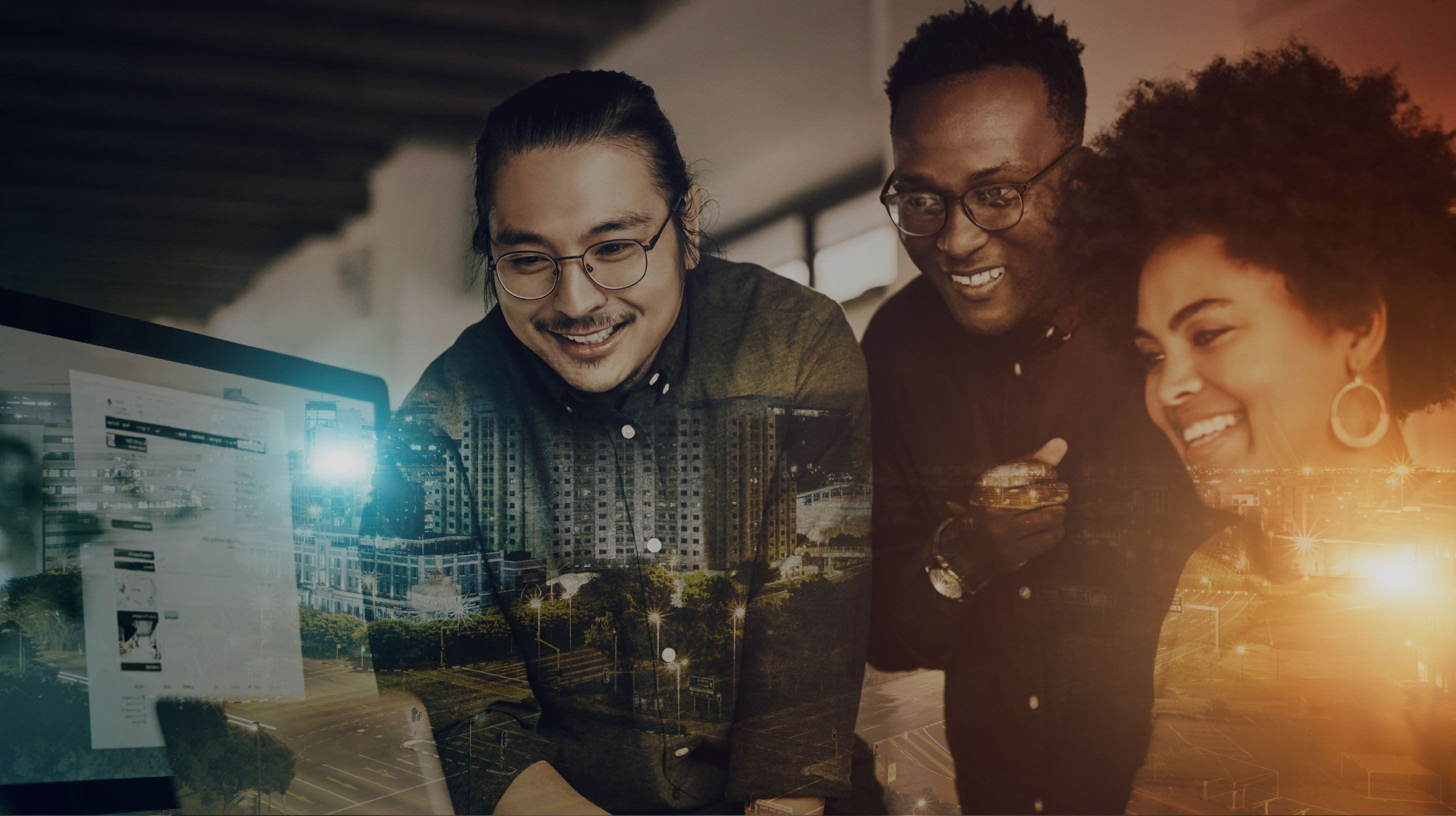 Professional workspace background