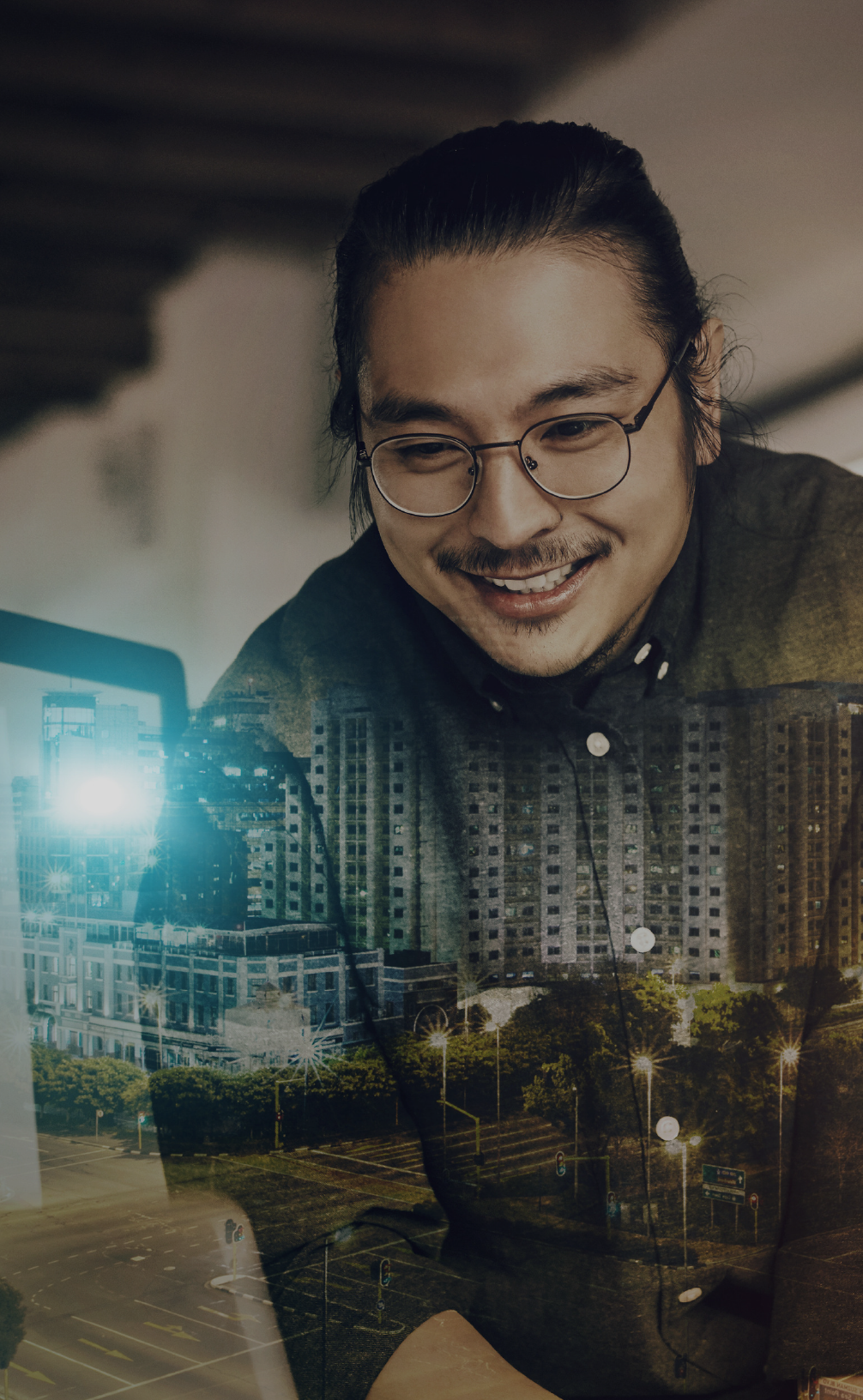 Professional workspace background