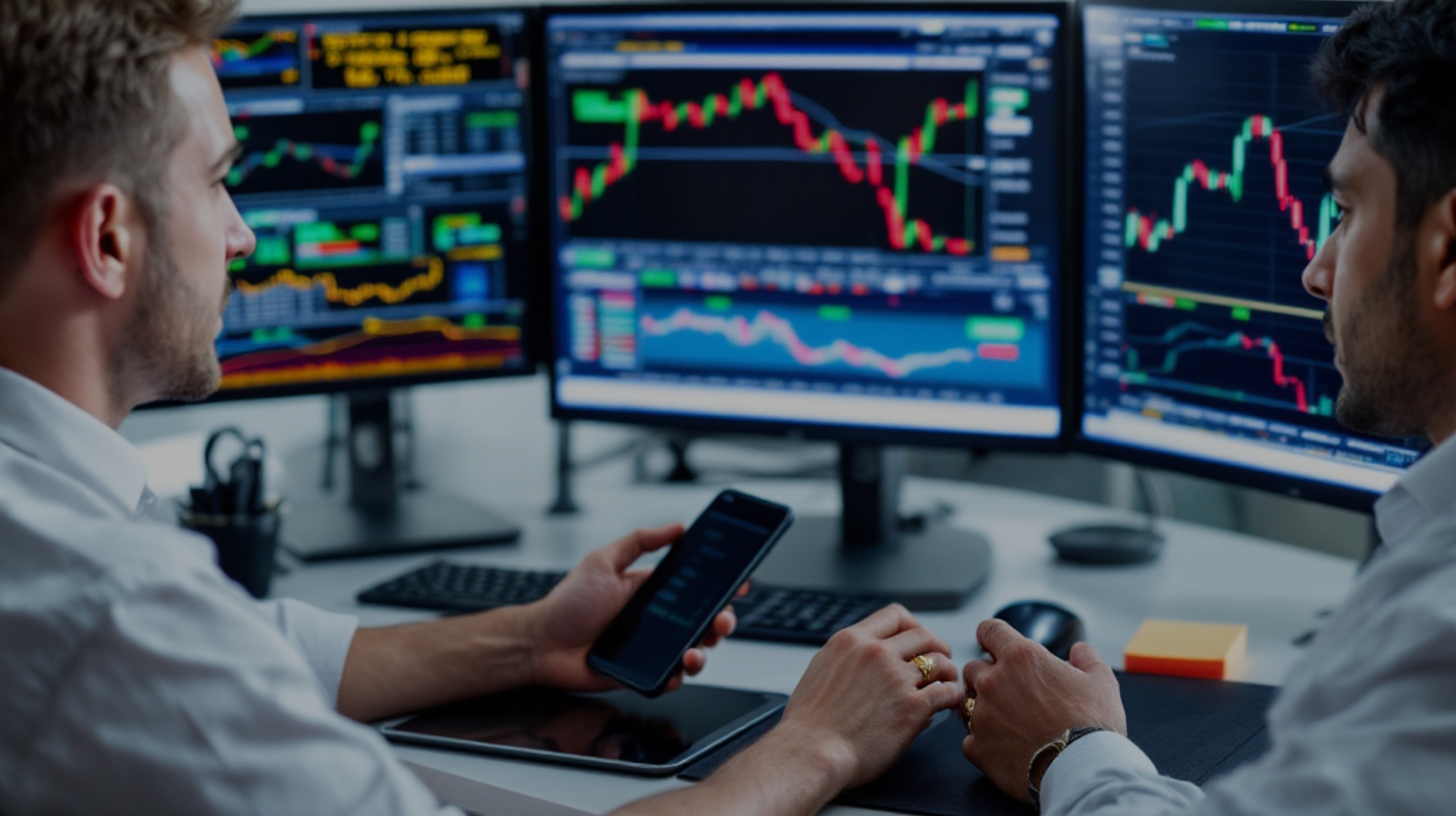 Professional workspace background