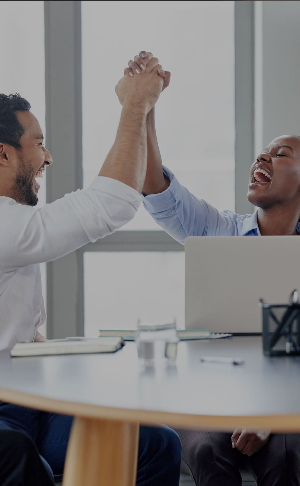 Professional workspace background